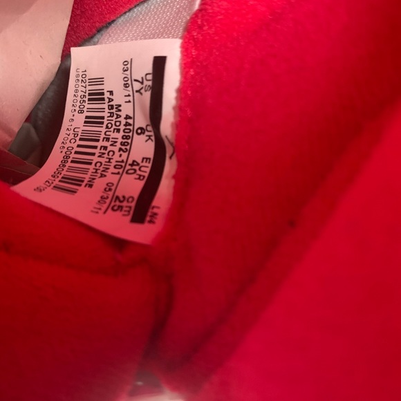 Air Jordan 5 legacy red size 7y - Picture 5 of 8